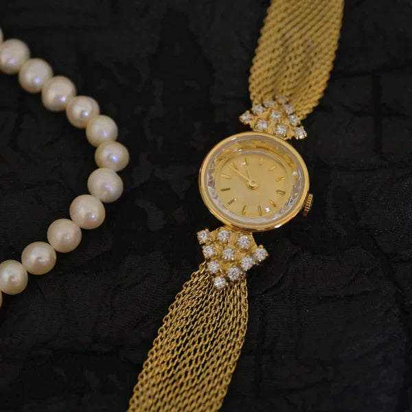 Vintage Kaleidoscope Diamond Quartz Women's Watch ( UAE Delivery Time: 1-3 Days )